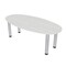Skutchi Designs 33.5 in W, 69.5 in L, 29 in H, Engineered Wood Top, White HAR-BOVL-34X70-PT-WC - alternate 1